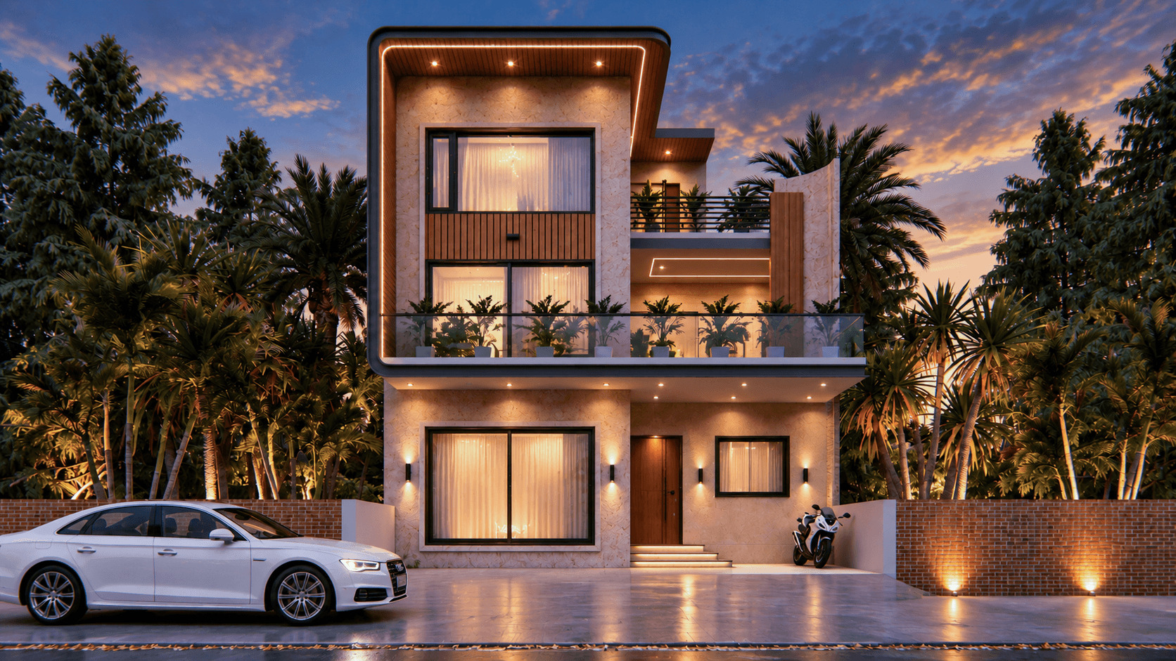 Residence at Banur — Morphic Spaces