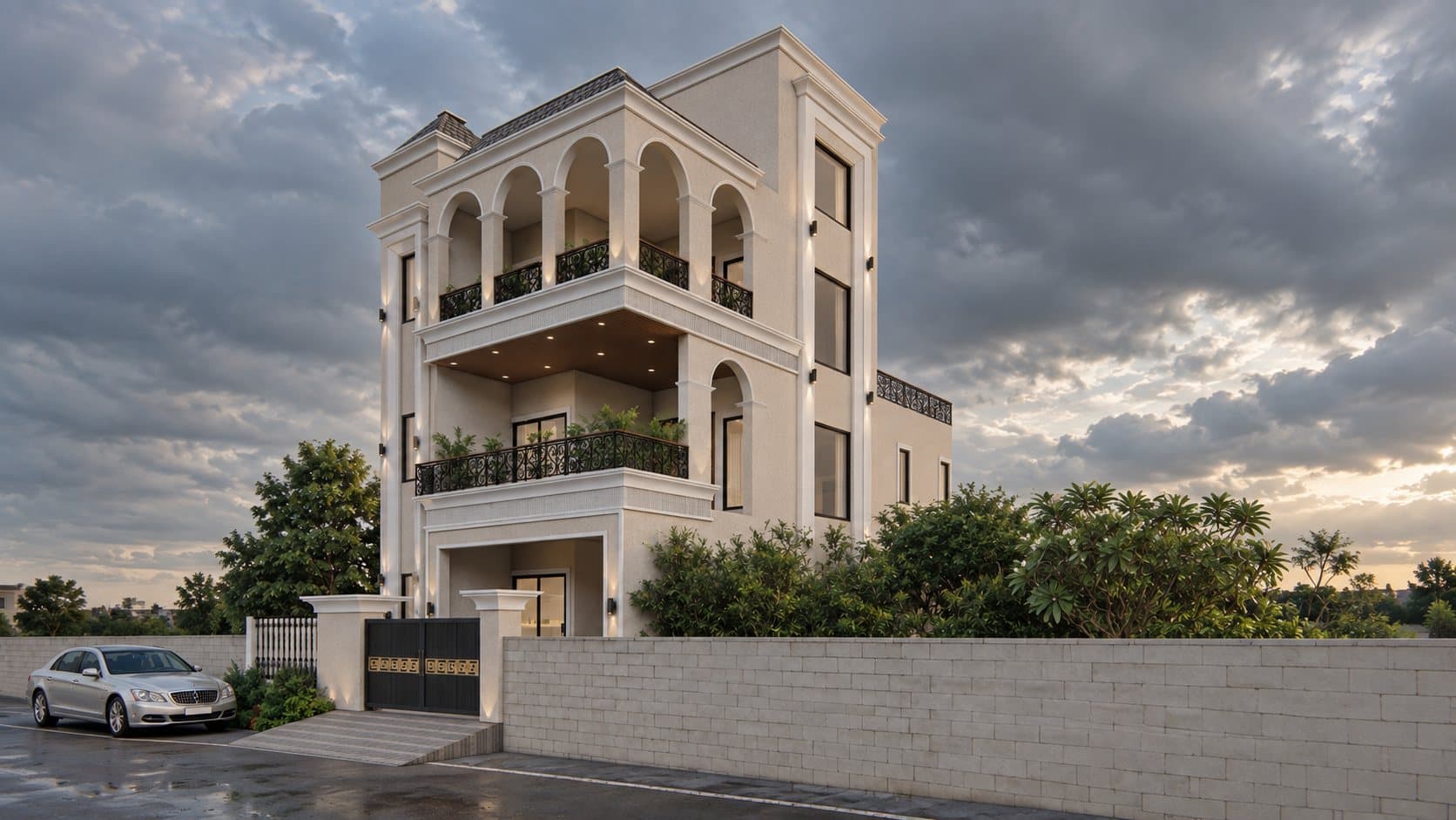 Classical Residence Concept, Karnal — Morphic Spaces