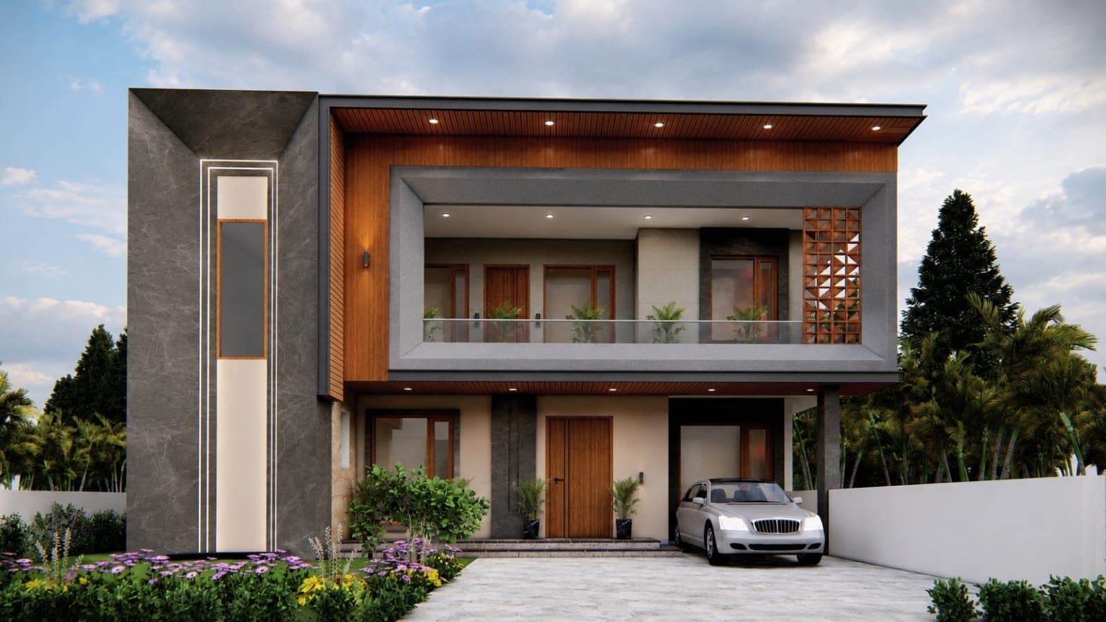 Contemporary Residence Concept, Karnal — Morphic Spaces