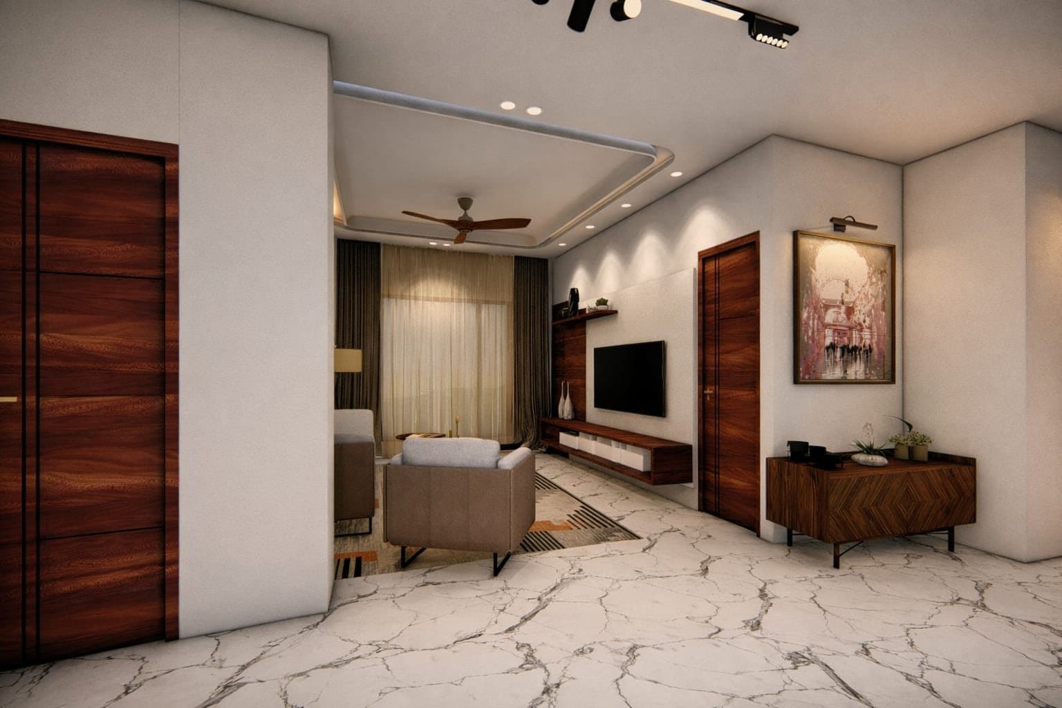 A Panchkula Interior — Morphic Spaces
