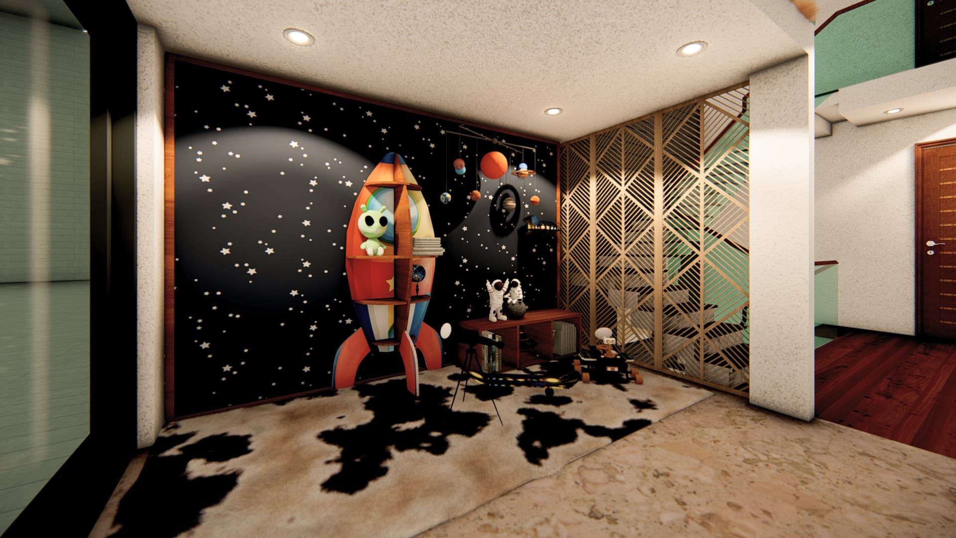 Residence at Banur, Interior — Morphic Spaces