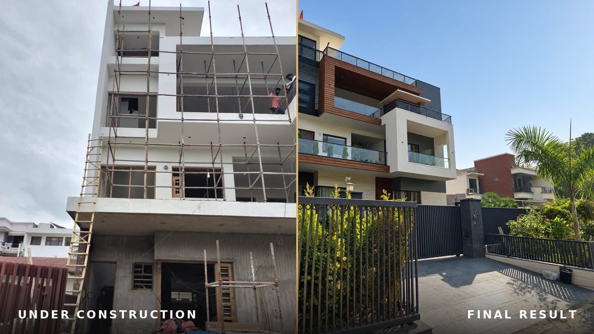 Deliver — Under Construction → Final Result